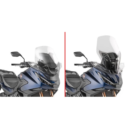 KAPPA SZYBA HONDA NT 1100 '25, 60 X 49 CM PRZEZROCZYSTA (11 CM WYŻSZA OD ORYGINALNEJ)
