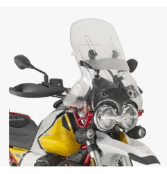 KAPPA SZYBA MOTO GUZZI V85 TT '19-'23 REGULOWANA AIRFLOW PRZEZROCZYSTA - ZASTĘPUJE KAF8203