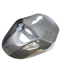 KAPPA SZYBA HONDA NT 1100 '25, 60 X 49 CM PRZEZROCZYSTA (11 CM WYŻSZA OD ORYGINALNEJ)- rysa na szybie