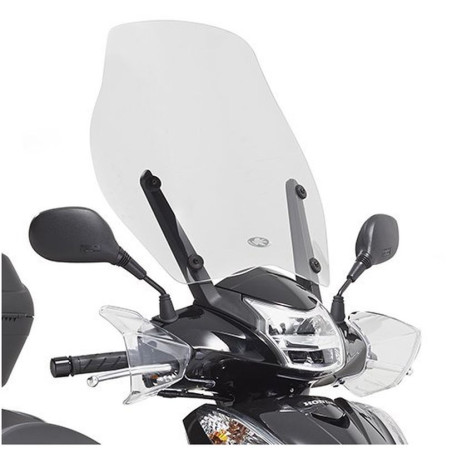 KAPPA SZYBA HONDA SH MODE 125 (13-20) 43 X 46 CM PRZEZROCZYSTA - POTRZEBNE MOCOWANIE A1125AK