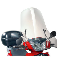 KAPPA SZYBA KYMCO PEOPLE S50/125/200 '05-'15 64 x 71 CM PRZEZROCZYSTA - POTRZEBNE MOCOWANIE 137AK