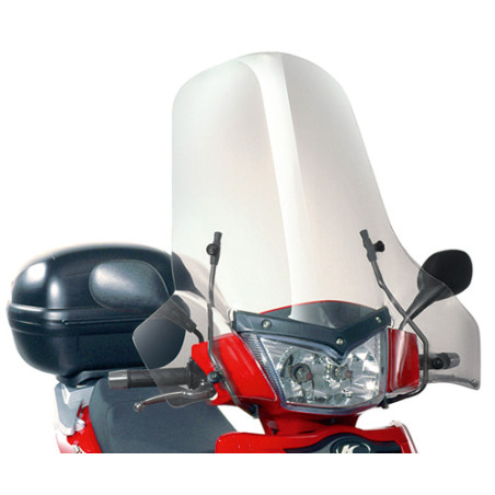 KAPPA SZYBA KYMCO PEOPLE S50/125/200 '05-'15 64 x 71 CM PRZEZROCZYSTA - POTRZEBNE MOCOWANIE 137AK