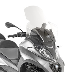 KAPPA SZYBA PIAGGIO MP3 350/400/500 SPORT / BUSINESS '18-'21 71,5 X 65 CM PRZEZROCZYSTA
