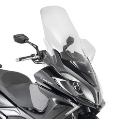 KAPPA SZYBA KYMCO DOWNTOWN 125 ABSi '15-'24, DOWNTOWN 350i '15-'24 92,5 X 63,5 CM PRZEZROCZYSTA