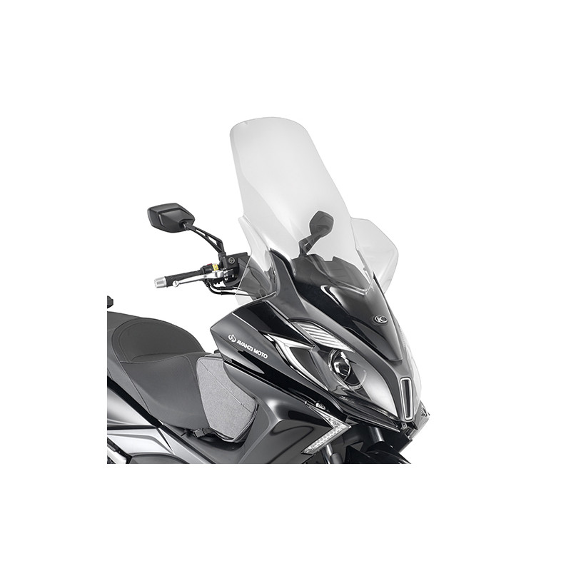 KAPPA SZYBA KYMCO DOWNTOWN 125 ABSi '15-'24, DOWNTOWN 350i '15-'24 92,5 X 63,5 CM PRZEZROCZYSTA