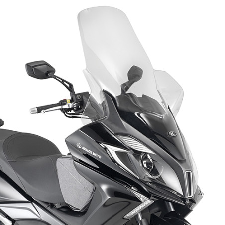 KAPPA SZYBA KYMCO DOWNTOWN 125 ABSi '15-'24, DOWNTOWN 350i '15-'24 92,5 X 63,5 CM PRZEZROCZYSTA