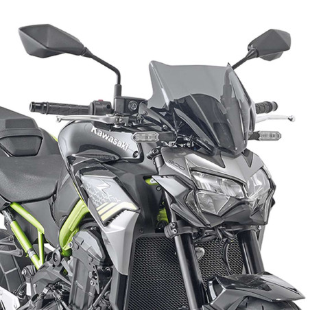KAPPA SZYBA HONDA CB 500F (19-23), KAWASAKI Z 900 (20-24) CF MOTO NK 650 '21-'24 28 X 36,5 CM PRZYCIEMNIANA - BEZ MOCOWAŃ