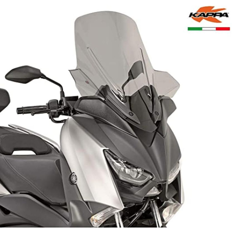 KAPPA SZYBA YAMAHA X-MAX 125 '18-'22, X-MAX 300 '17-'22, X-MAX 400 '18-'21 64,5 X 57,5 CM PRZYCIEMNIANA