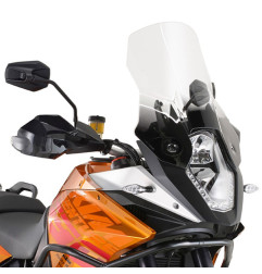 KAPPA SZYBA KTM 1190 ADVENTURE / R '13-'16, 1050 ADVENTURE '15-'16 / 1090 ADVENTURE (17-19) 37 X 41 CM PRZEZROCZYSTA