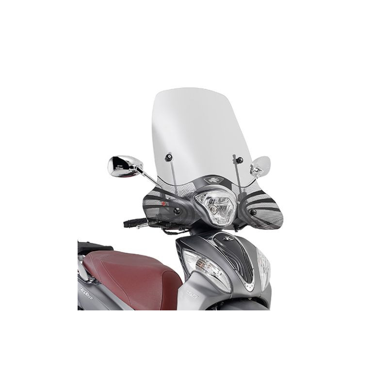 KAPPA SZYBA KYMCO PEOPLE ONE 125/150 '13-'25, 46 X 68 CM PRZEZROCZYSTA