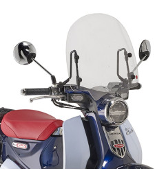 KAPPA SZYBA HONDA SUPER CUB C 125 '18-'25 (38,5 X 40CM) PRZEZROCZYSTA