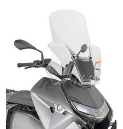 KAPPA SZYBA BMW CE 04 '22-'25, (73 X 60 CM) PRZEZROCZYSTA - POTRZEBNE MOCOWANIE D5142KITK