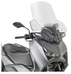 KAPPA SZYBA YAMAHA X MAX 125 '23-'25 X MAX 300 '23-'25, (73 X 62 CM) PRZEZROCZYSTA