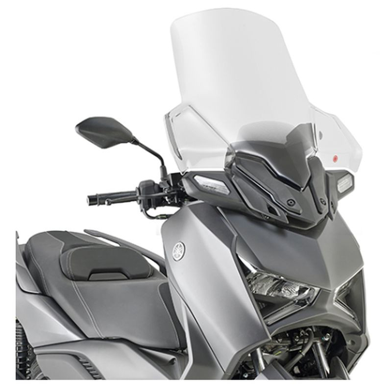 KAPPA SZYBA YAMAHA X MAX 125 '23-'25 X MAX 300 '23-'25, (73 X 62 CM) PRZEZROCZYSTA