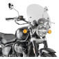 KAPPA SZYBA ROYAL ENFIELD SUPER METEOR 650 '23-'25, 38 X 42 CM PRZEZROCZYSTA - POTRZEBNE MOCOWANIE A9058AK