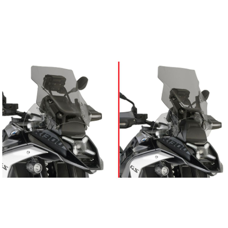 KAPPA SZYBA BMW R 1300 GS '24-'25 R 1300GS ADVENTURE '25 PRZYCIEMNIONA ( DO MODELI Z RADAREM)