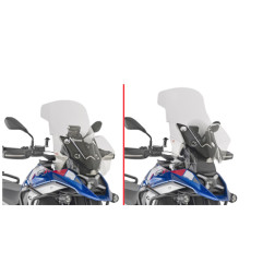 KAPPA SZYBA BMW R 1300 GS '24-'25 (65 X 54 CM) PRZEZROCZYSTA ( DO MODELI BEZ RADARU)