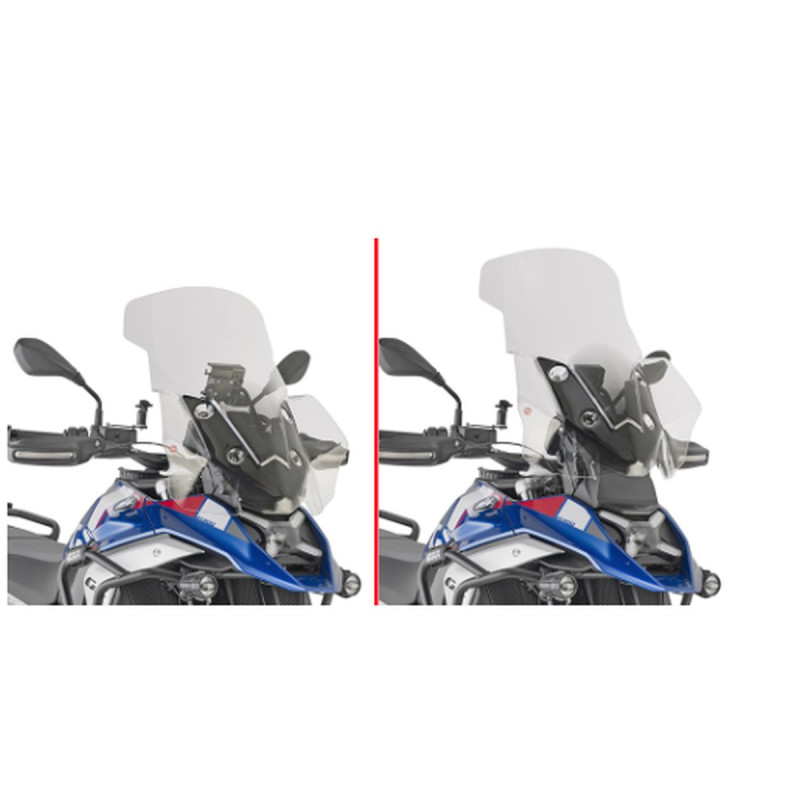 KAPPA SZYBA BMW R 1300 GS '24-'25 (65 X 54 CM) PRZEZROCZYSTA ( DO MODELI BEZ RADARU)