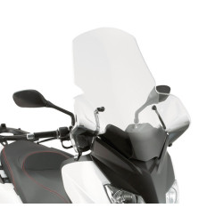 KAPPA SZYBA YAMAHA X-MAX 125-250 (10-13), MBK Skycruiser 125 (10-12) 73,5 X 63 CM PRZEZROCZYSTA - POTRZEBNE MOCOWANIE D446KITK