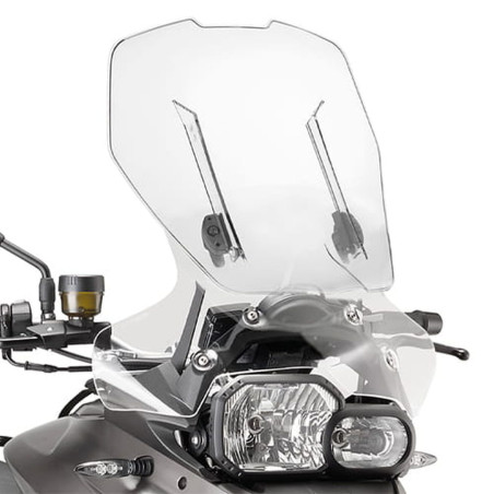 KAPPA SZYBA BMW F 700 GS '13-'17 REGULOWANA AIRFLOW PRZEZROCZYSTA (WYS. 53CM X SZER. 51CM)
