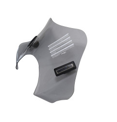 SZYBA CZOŁOWA PUIG (CITY SPORT) UNIWERSALNA (WYCIĘCIE NA LAMPE) CZARNA SYP0554