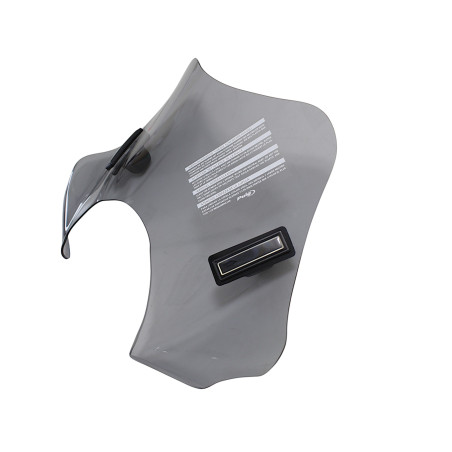 SZYBA CZOŁOWA PUIG (CITY SPORT) UNIWERSALNA (WYCIĘCIE NA LAMPE) CZARNA SYP0554