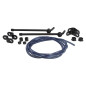 SZYBA CZOŁOWA PUIG (CITY SPORT) UNIWERSALNA (WYCIĘCIE NA LAMPE) CZARNA SYP0554