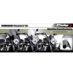 SZYBA OWIEWKA PUIG DO KAWASAKI VULCAN S / CAFE 15-22 (TOURING) LEKKO PRZYCIEMNIONA