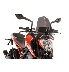 SZYBA OWIEWKA PUIG DO KTM 125 / 390 DUKE 17-21 MOCNO PRZYCIEMNIONA