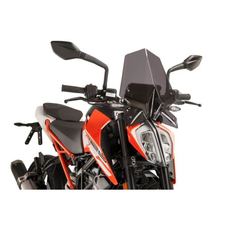SZYBA OWIEWKA PUIG DO KTM 125 / 390 DUKE 17-21 MOCNO PRZYCIEMNIONA