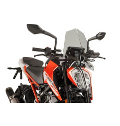 SZYBA OWIEWKA PUIG DO KTM 125 / 390 DUKE 17-21 LEKKO PRZYCIEMNIONA