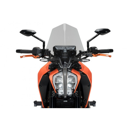 SZYBA OWIEWKA PUIG DO KTM 125 / 390 DUKE 17-21 LEKKO PRZYCIEMNIONA
