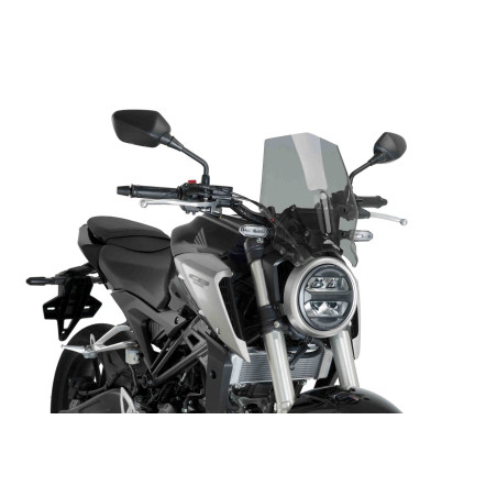 SZYBA OWIEWKA PUIG DO HONDA CB125R / CB300R 18-22 LEKKO PRZYCIEMNIONA