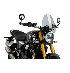 SZYBA PUIG DO TRIUMPH SCRAMBLER 400X / SPEED 400 24 (SPORT) LEKKO PRZYCIEMNIONA