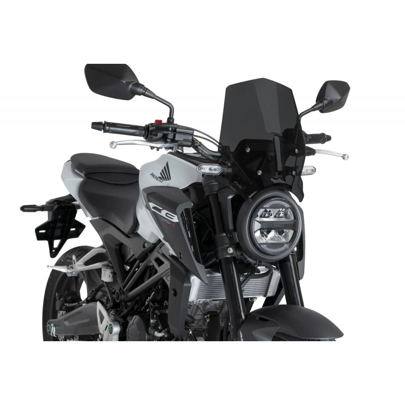 SZYBA OWIEWKA PUIG DO HONDA CB125R / CB300R 24-25 MOCNO PRZYCIEMNIONA
