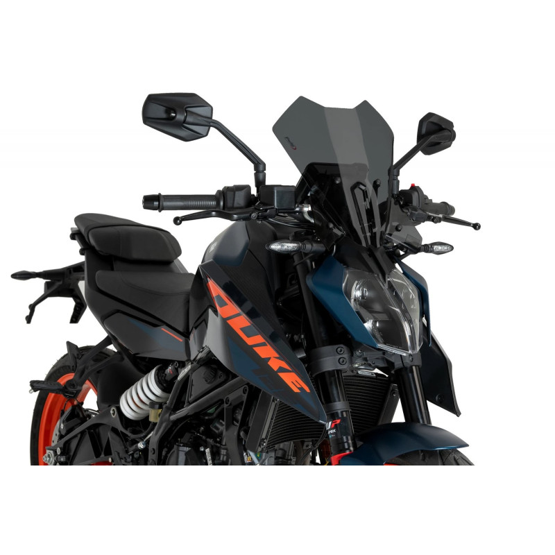 SZYBA OWIEWKA PUIG DO KTM 125/390 DUKE 24-25 ( TOURING) MOCNO PRZYCIEMNIONA