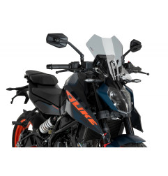 SZYBA OWIEWKA PUIG DO KTM 125/390 DUKE 24-25 ( TOURING) LEKKO PRZYCIEMNIONA