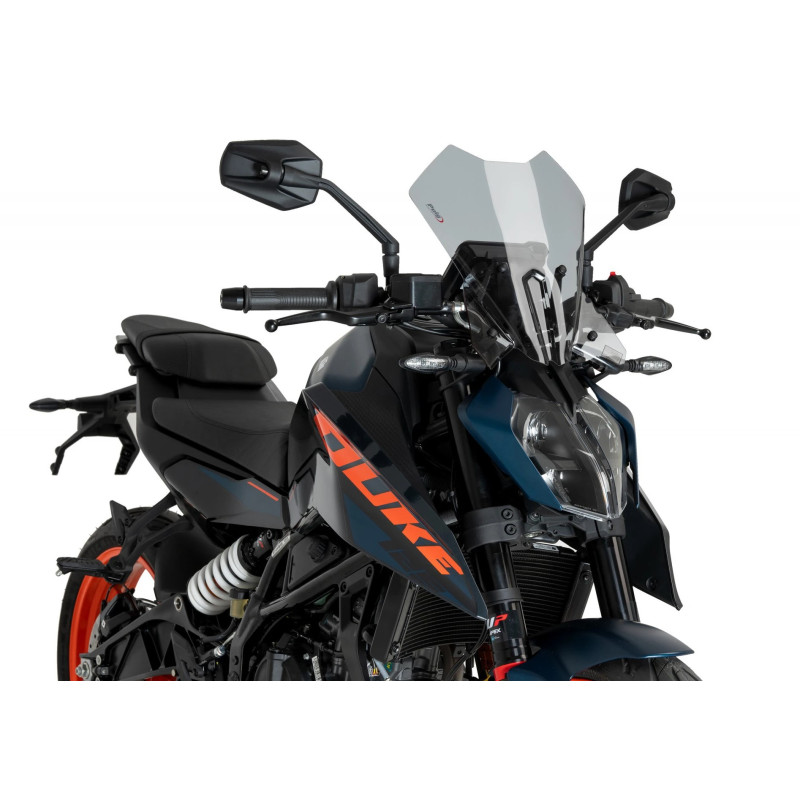 SZYBA OWIEWKA PUIG DO KTM 125/390 DUKE 24-25 ( TOURING) LEKKO PRZYCIEMNIONA