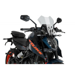 SZYBA OWIEWKA PUIG DO KTM 125/390 DUKE 24-25 ( TOURING) PRZEZROCZYSTA