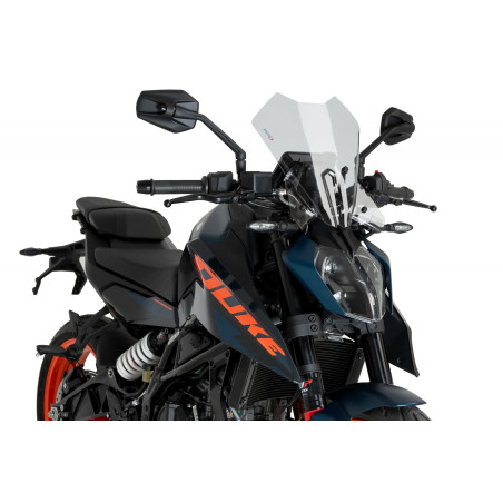 SZYBA OWIEWKA PUIG DO KTM 125/390 DUKE 24-25 ( TOURING) PRZEZROCZYSTA