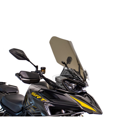 SZYBA POWER FORCE QJMOTOR SRT 800/900 53CM LEKKO PRZYCIEMNIONA