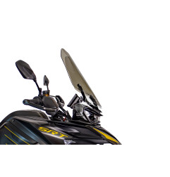 SZYBA POWER FORCE QJMOTOR SRT 800/900 53CM LEKKO PRZYCIEMNIONA