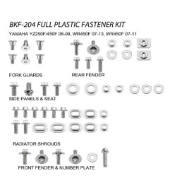 ACCEL KOMPLET ŚRUB DO PLASTIKÓW YAMAHA YZF 250/450 '06-09, WRF 250 '07-13, WRF 450 '07-11 (BKF-204)
