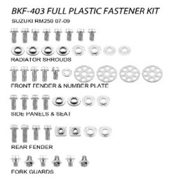 ACCEL KOMPLET ŚRUB DO PLASTIKÓW SUZUKI RMZ 250 '07-09 (BKF-403)