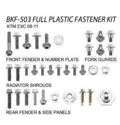 ACCEL KOMPLET ŚRUB DO PLASTIKÓW KTM EXC '08-11 (BKF-503)