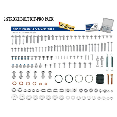 ACCEL KOMPLET ŚRUB PRO PACK FACTORY 2T (DUŻY) YAMAHA YZ 150 '02,