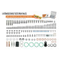 ACCEL KOMPLET ŚRUB PRO PACK FACTORY 2T (DUŻY) KTM SX/XC 85/125/150 '02,