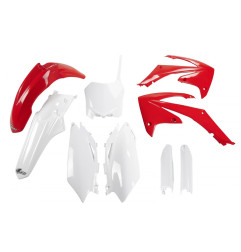 UFO Komplet plastików do Honda CRF 450R 09-10 / CRF 250R 10 z osłonami lag OEM