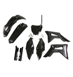 UFO komplet plastików z osłonami lag Honda CRF 250R 2018-2021 / CRF 450R 2017-2020 czarny