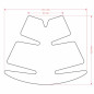 ONEDESIGN Tankpad czarny per 749-999 ONEDESIGN Tankpad czarny per 749-999